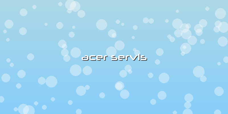 Acer Servis