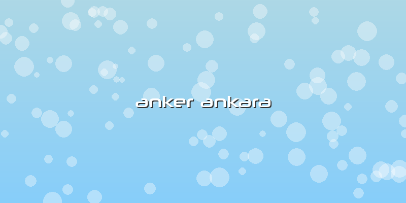 Anker Ankara