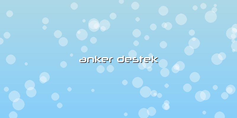 Anker Destek