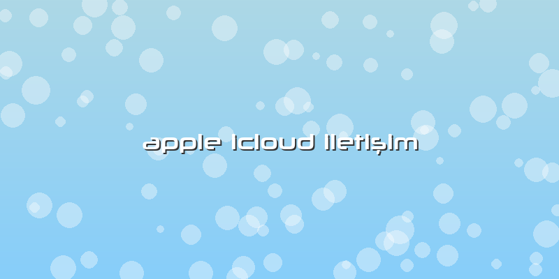 Apple Icloud Iletişim