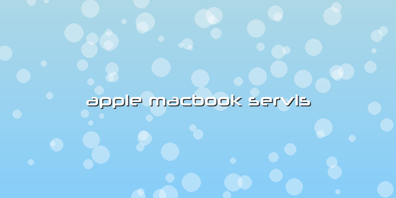 Apple Macbook Servis