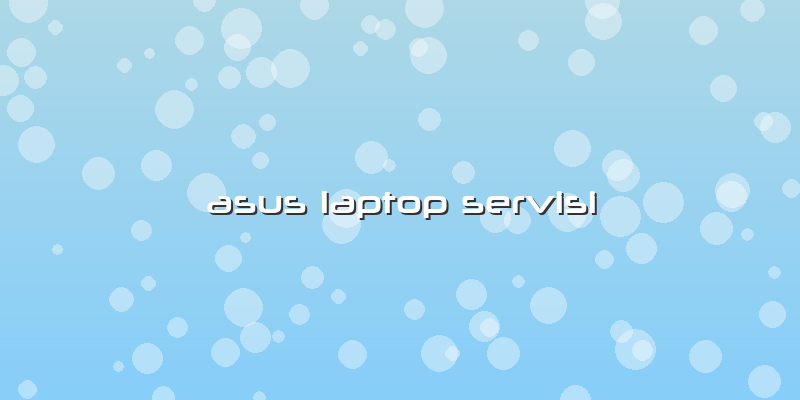 Asus Laptop Servisi
