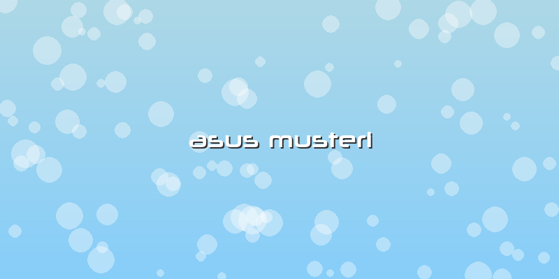 Asus Musteri