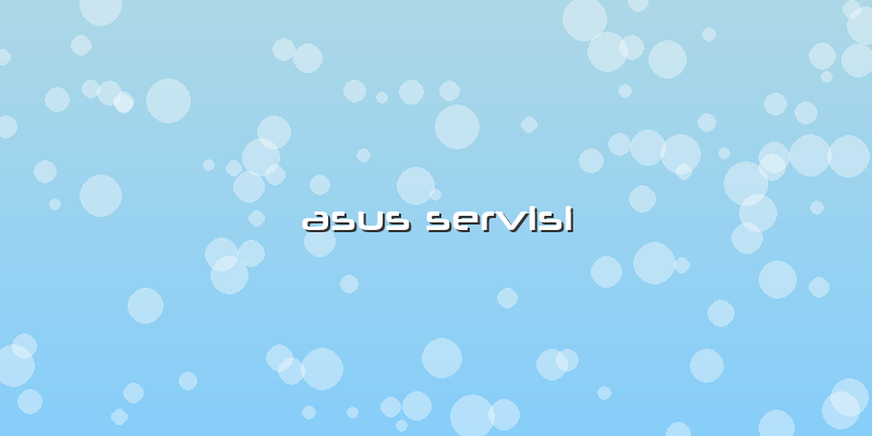 Asus Servisi