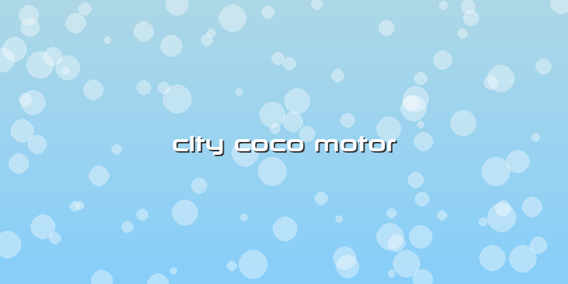 City Coco Motor