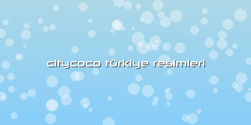 Citycoco Türkiye Resimleri