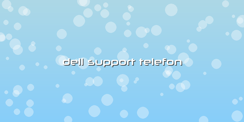 Dell Support Telefon