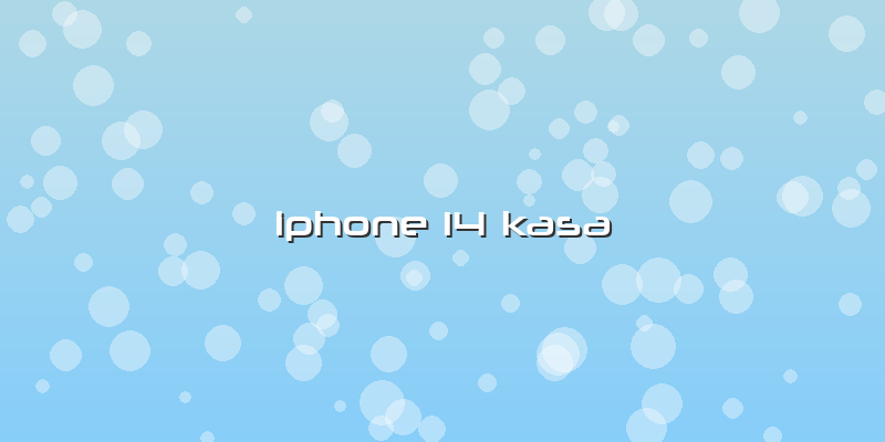 Iphone 14 Kasa