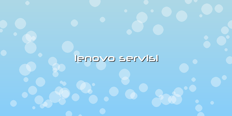 Lenovo Servisi