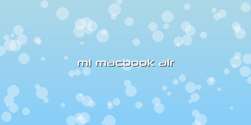 M1 Macbook Air