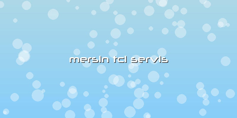 Mersin Tcl Servis