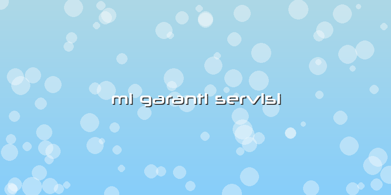 Mi Garanti Servisi