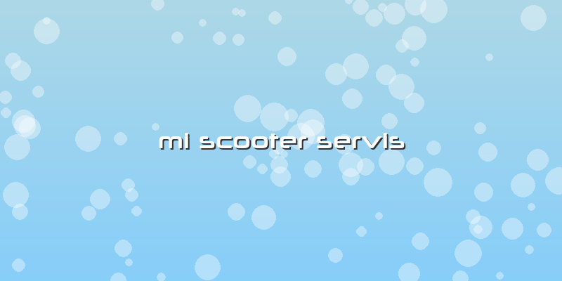 Mi Scooter Servis