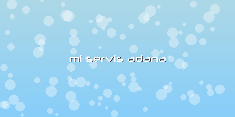 Mi Servis Adana