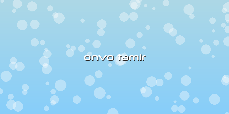 Onvo Tamir