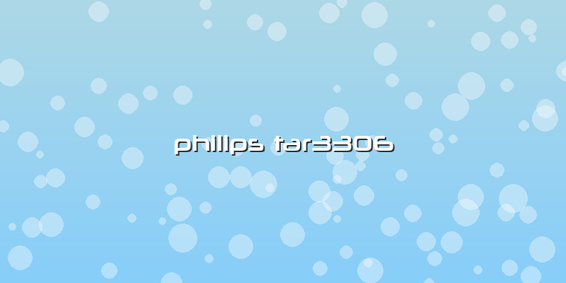 Philips Tar3306