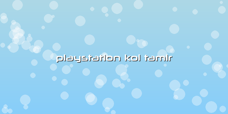 Playstation Kol Tamir