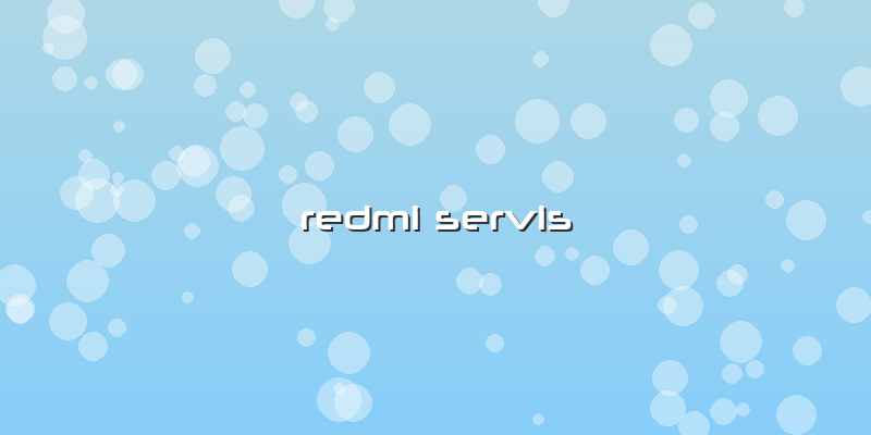 Redmi Servis