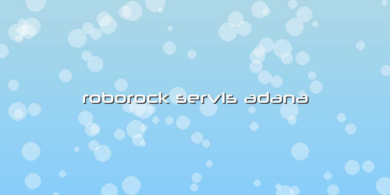 Roborock Özel Servis Adana