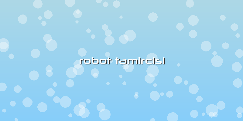 Robot Tamircisi