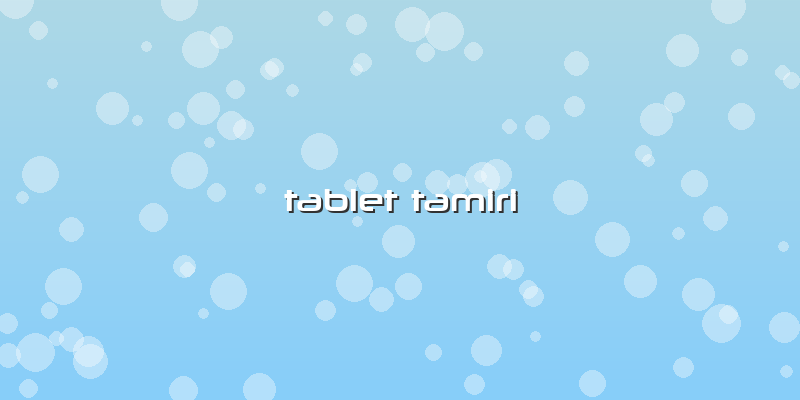 Tablet Tamiri