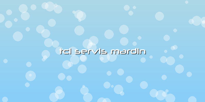 Tcl Servis Mardin