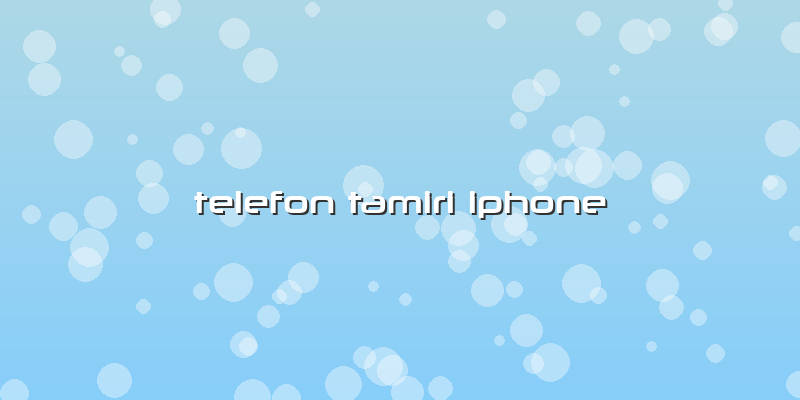Telefon Tamiri Iphone