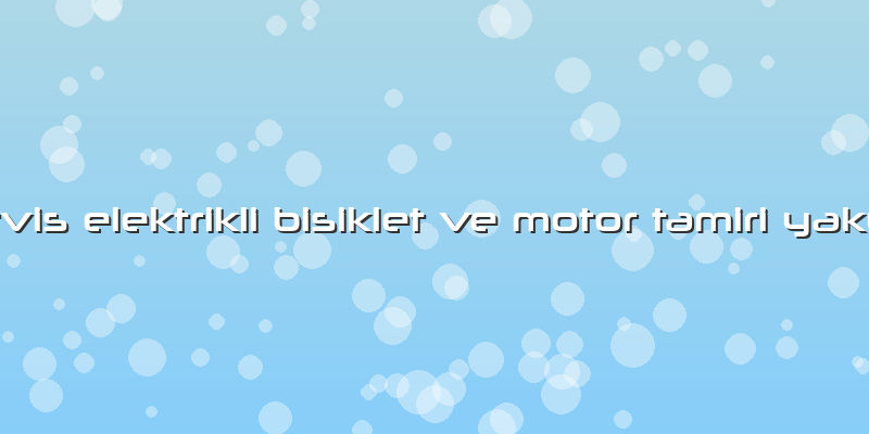 Volta özel Servis Elektrikli Bisiklet Ve Motor Tamiri Yakutiye Resimleri