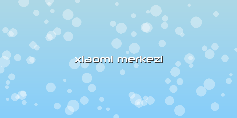 Xiaomi Merkezi