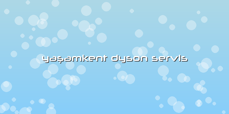Yaşamkent Dyson Servis